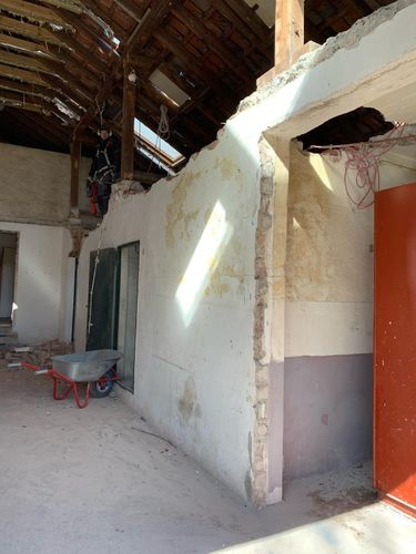 Badezimmer Abriss